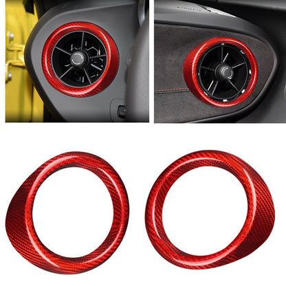 Carbon Fiber Inner Air Vent Outlet Trim for Chevrolet Camaro (2016-2024)