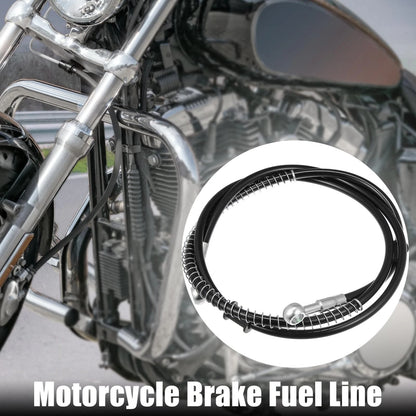 10mm Motorcycle Braided Brake Clutch Oil Hose Fitting Ends Black