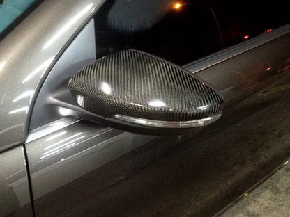 Dry Carbon Fiber Door Side Mirror Covers for VW Golf MK6 GTI (2010-2014)