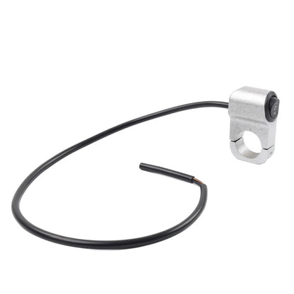 7/8" Handlebar On Off Switch for Motorcycle ATV Headlight Fog Spot Light Silver