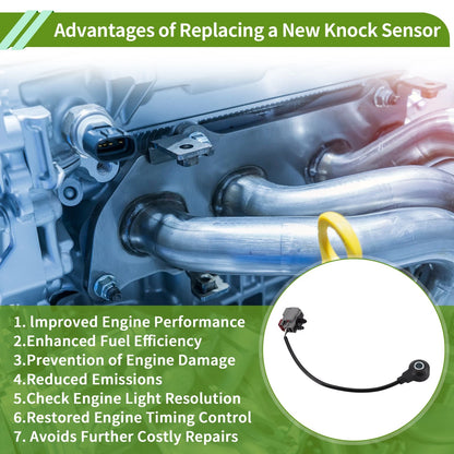 Ignition Knock Sensor for Ford Focus 2005-2012 (1 x Sensor)