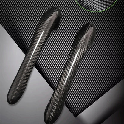 2 x Carbon Fiber Side Door Handle Covers for Maserati GranTurismo (2007-20)