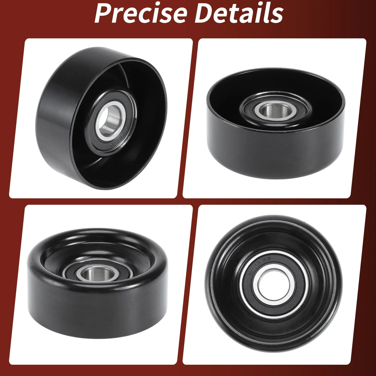 Accessory Drive Belt Idler Pulley for Ford Jeep Dodge GMC