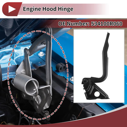 Hood Hinge 1 x for Toyota RAV4 (2009–2013)