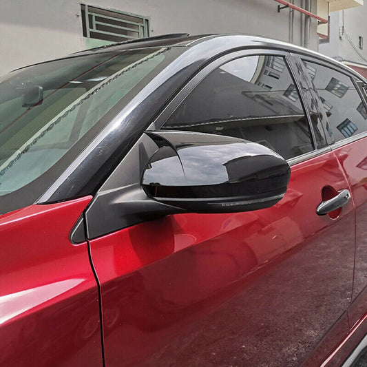 2 x Glossy Black Side Mirror Cover Cap for Nissan Altima (2020–2023)