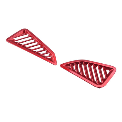 2 x Red Air Vent Outlet Covers for Toyota Corolla (2019-2021)