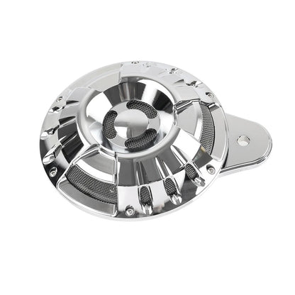 110dB Horn Speaker Cover Chrome for Harley Touring Glide Big Twin (1991-2023)