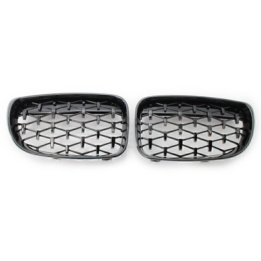 Gloss Black Front Grille for BMW E81 E82 E87 E88 1 Series (2008-2011)