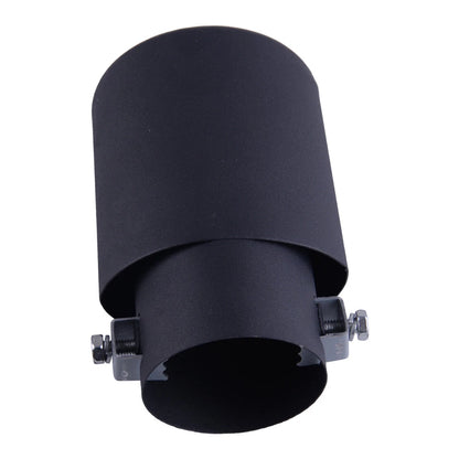 63mm Stainless Steel Exhaust Pipe Muffler Tip Cover for Car Modification