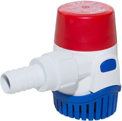 Rule Bilge Pump 800GPH Non-Automatic 12V for Boats, PWC, Jet Skis