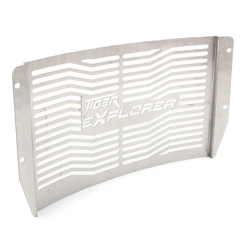 CNC Radiator Guard Protector Silver Grill Cover for TIGER 1200 EXPLORER (2012-2017)