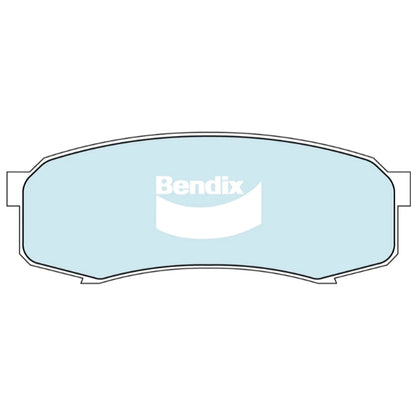 Rear Disc Brake Pad Set for Toyota FJ Cruiser (2011–2016)