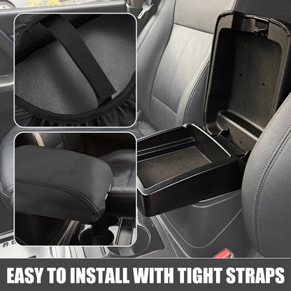 Center Console Armrest Cover for Dodge Durango (2011-2021) Black