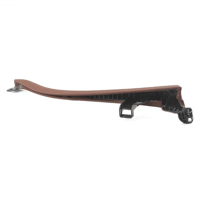 Brown Center Console Armrest Cover + Side Decor Trim for BMW 5 Series F10 (2010-2017)