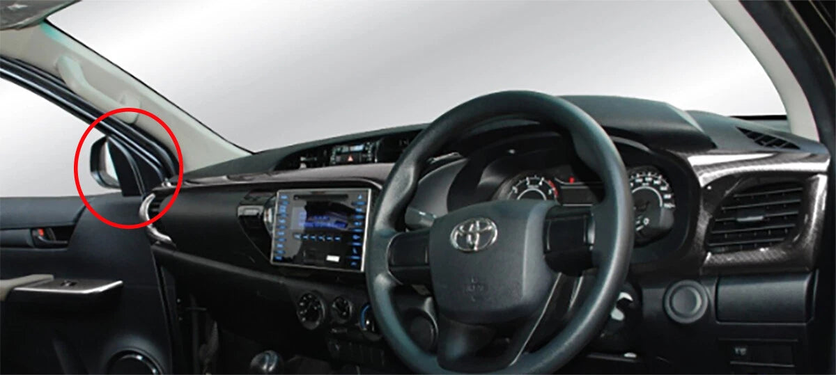 Tweeter Cover Trim for Toyota Hilux 1kdFortuner (2015-2022)