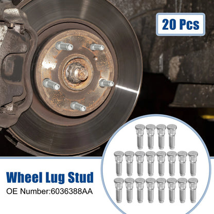 20 x 1/2"-20 Wheel Lug Studs for Jeep Liberty (2002-2012)