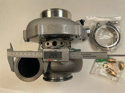 2 x V-Band 1.21 A/R Ball Bearing Turbocharger for GT35 G35 ( Specified)