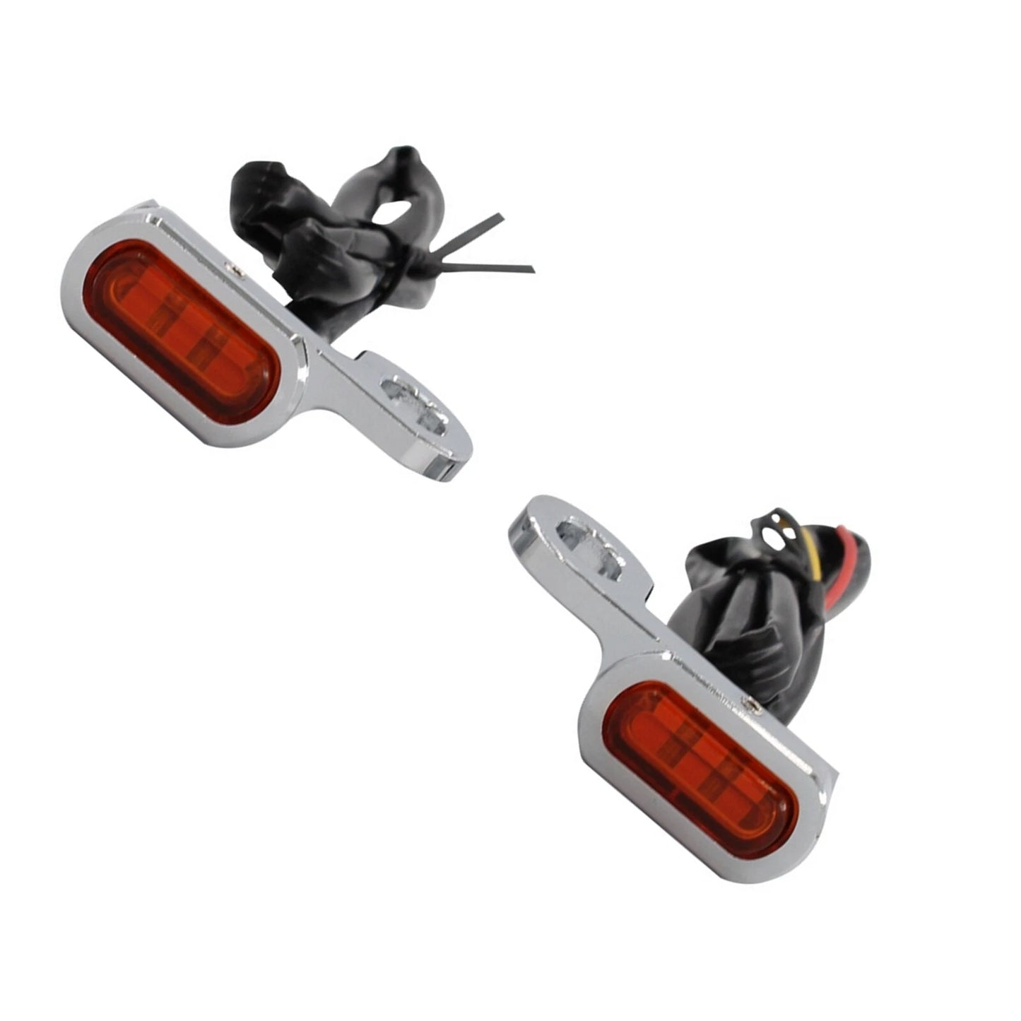 Front Turn Signal Light DRL 2 x Chrome for BMW R18 Classic (2020-2023)