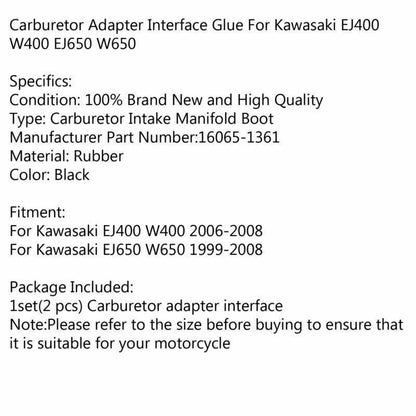 Carburetor Intake Manifold Set for Kawasaki EJ 400, EJ 650 (2006-2008)