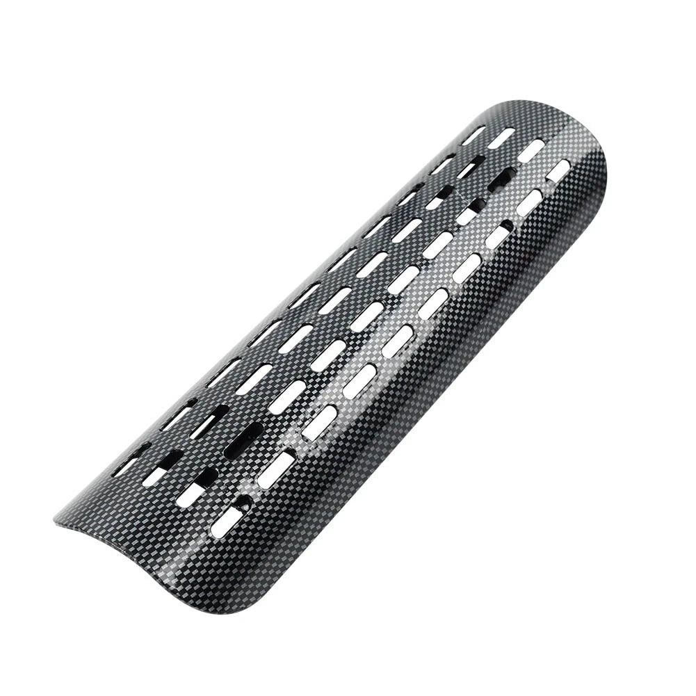 Curved Exhaust Muffler Pipe Heat Shield Cover for Motorcycle