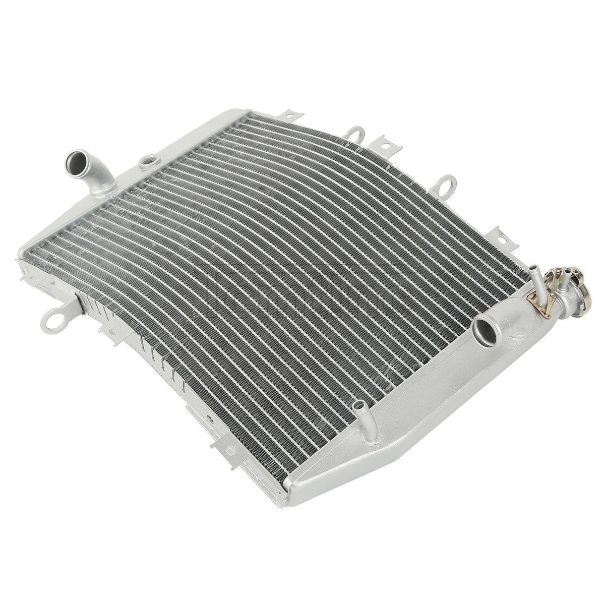 Silver Aluminum Radiator Cooler for Kawasaki ZZR600 ZX600J (2005-2008)
