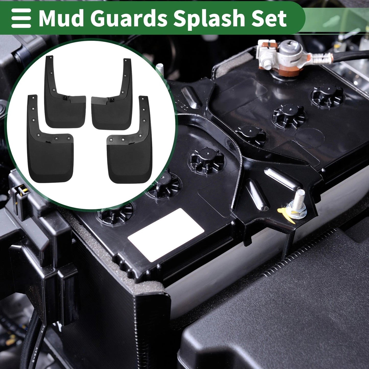 Mud Flaps Splash Guards for Ford Ranger 2024 (2024)