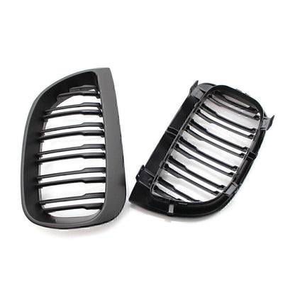 Double Slat Front Kidney Grille for BMW E87 1-Series (2004-2007)