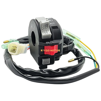 Left Handlebar Start Stop Switch Headlight for Yamaha Breeze125 (1989–1994)