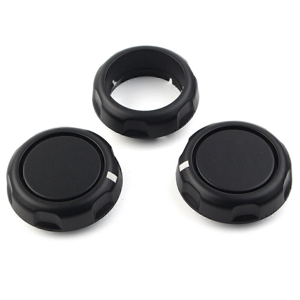 3 Pcs Air Condition Control Volume Knobs for Land Rover Freelander (2007-2015)