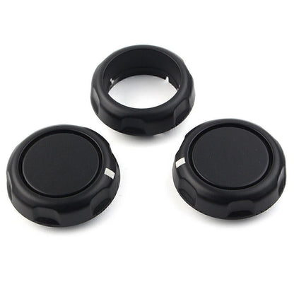 3 Pcs Air Condition Control Volume Knobs for Land Rover Freelander (2007-2015)