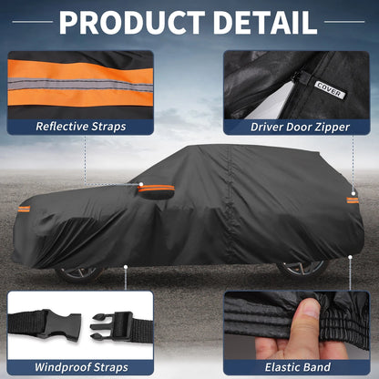 Waterproof 210D-PU Car Cover for Ford Edge (2015-2023)