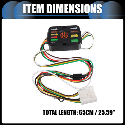 4-Way Flat Trailer Wiring Harness for Toyota Highlander (2020-2021)