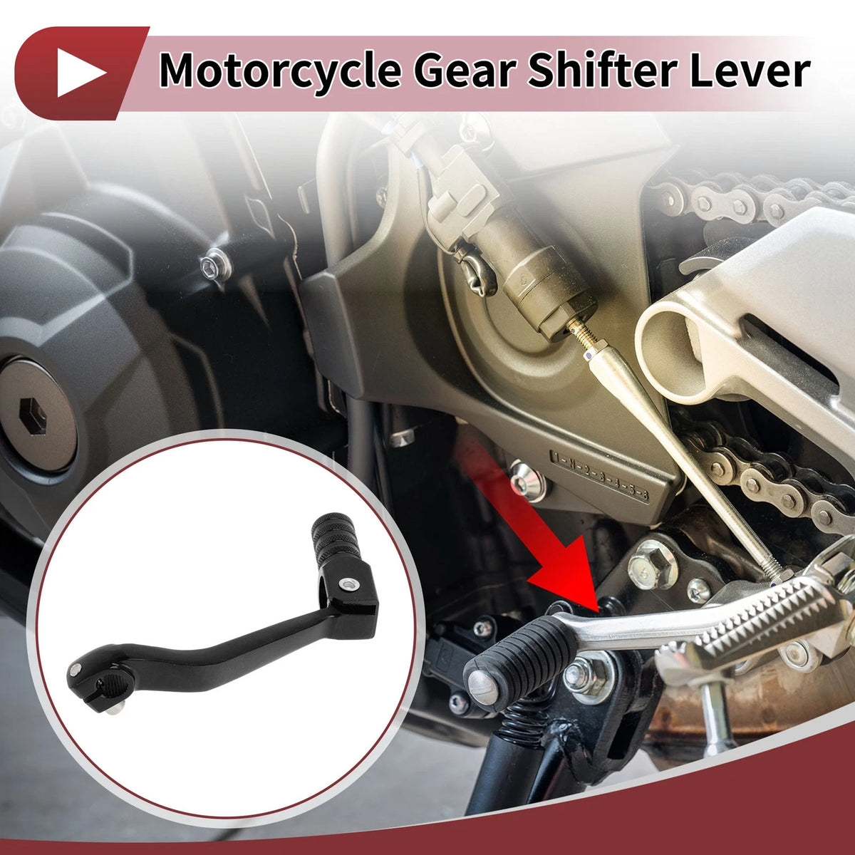 Folding Gear Shifter Lever / Shifter Lever for Honda CRF70