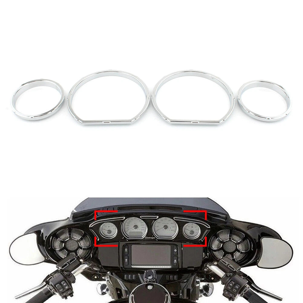 Instrument Board Gauge Bezel for Harley Electra Street Glide (2014-2023)