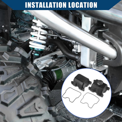 Valve Cover Set with 2 Gaskets for Kawasaki Mule KAF620 (1933–2008)