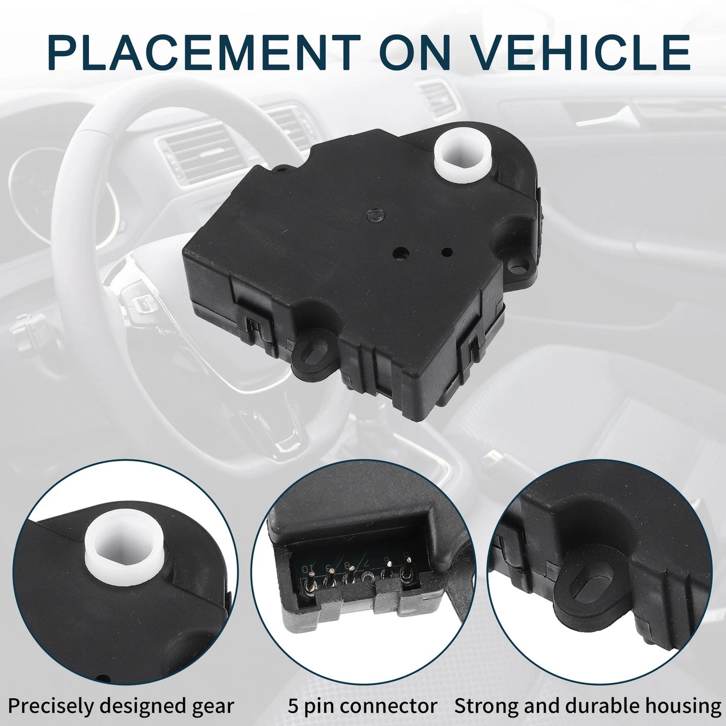 HVAC Heater Blend Door Actuator for Chevrolet Blazer (1992-1994)