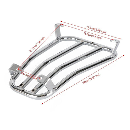 Luggage Rack Step Chrome for Vespa GT/GTL/GTV/GTS 125/200/250/300 (2003-2023)