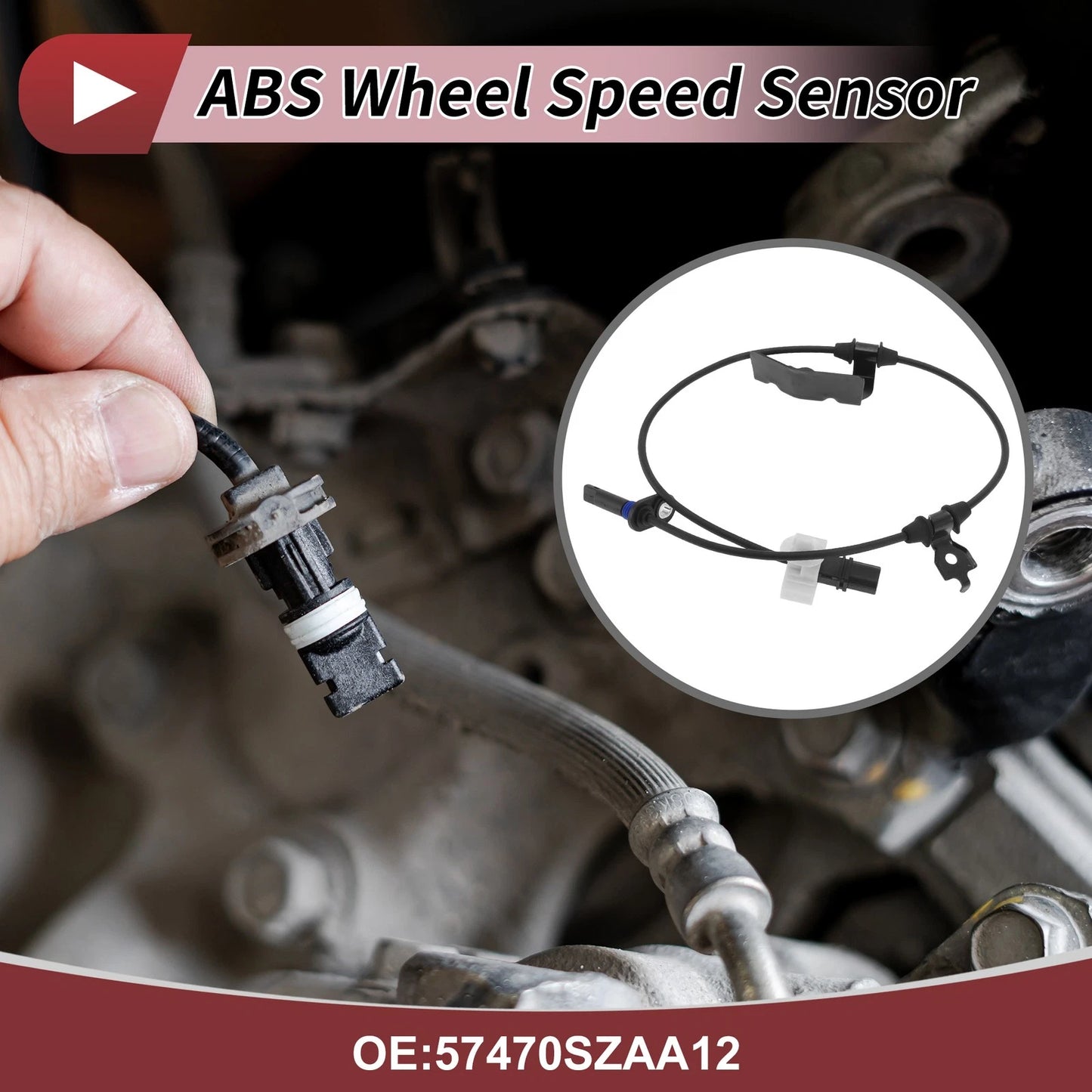 ABS Wheel Speed Sensor for Honda Pilot (2003-2008)