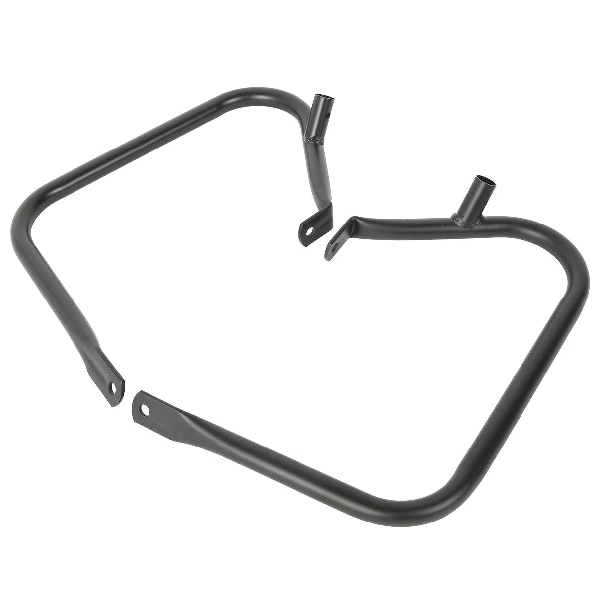 Black Saddlebag Guard Bracket for Harley Touring Electra Glide (1997-2013)