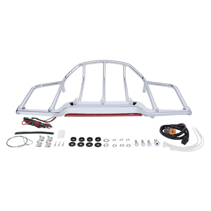 Trunk Luggage Rack with LED Light for Harley Touring Electra Glide (1993-2013)