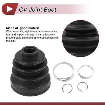 Inner CV Joint Boot Kit with Clamps for Honda CR-V (1997-2000)