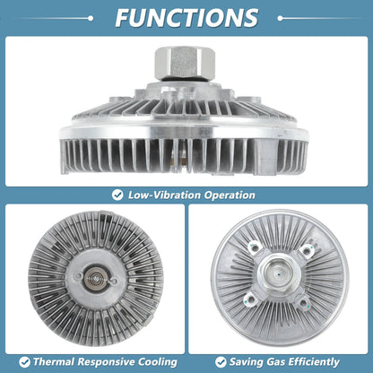 Cooling Fan Clutch for Dodge Dakota, Ram Dakota (2005-2011)