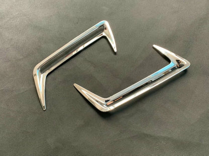Rear Chrome Fog Light Lamp Cover Trim for Toyota Corolla Hatchback (2019-2023)