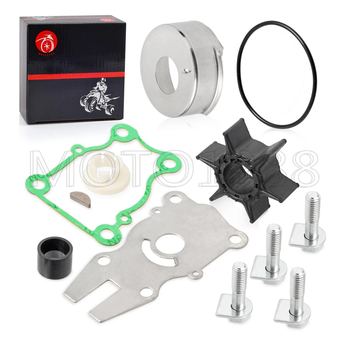 Water Pump Impeller Kit for Yamaha 40/50/60 HP Outboard (1997–2003)