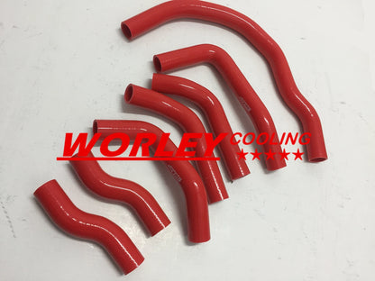 Silicone Radiator Hose for Toyota MR2 SW20 3SGTE Turbo (1993-1999) RED