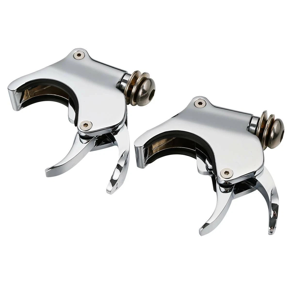 4 x 41mm Windshield Clamps for Harley Softail Custom Night Train (1988-2013)