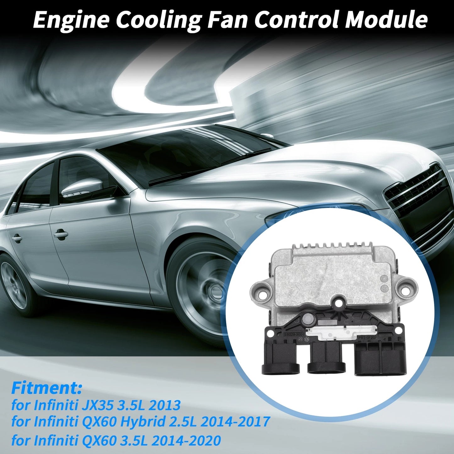 Engine Cooling Fan Control Module 3.5L Infiniti JX35 (2013)