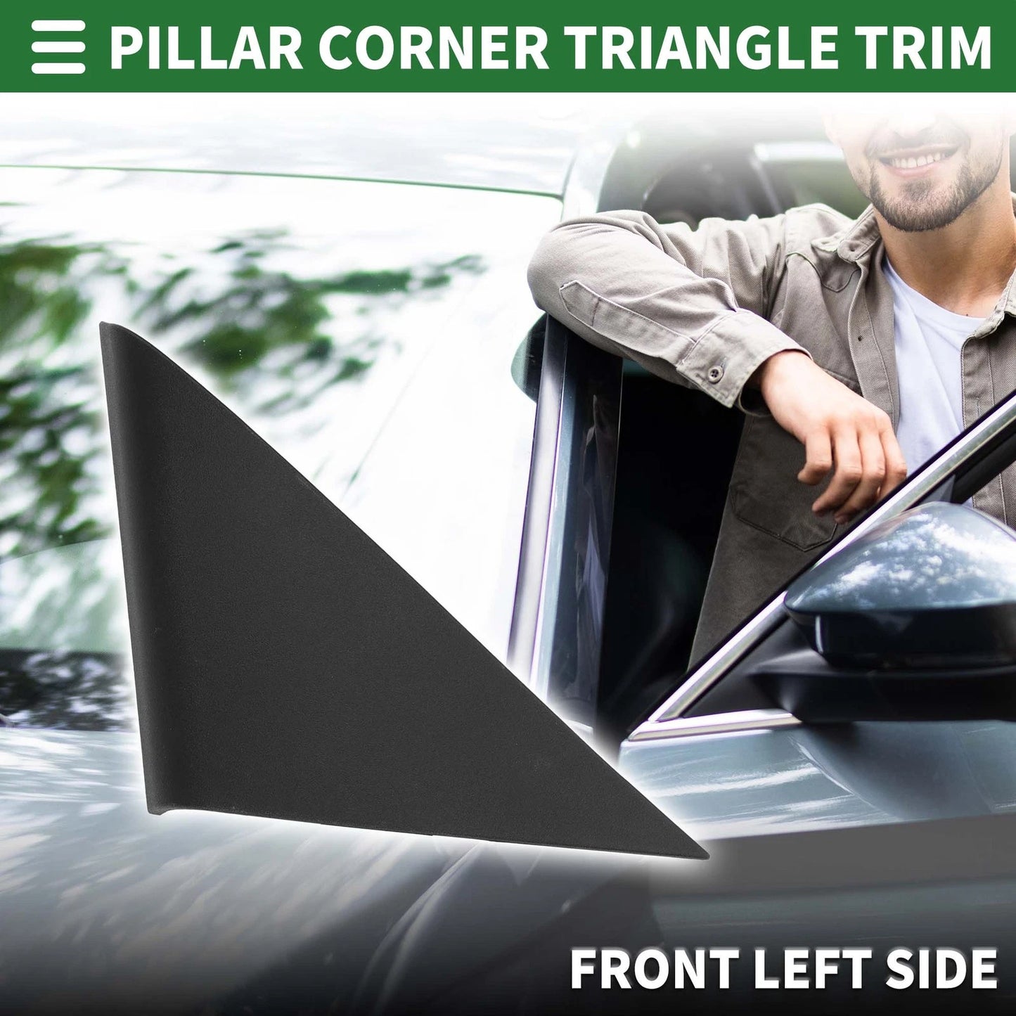 Front Left Pillar Triangle Trim for Toyota Camry (2007-2011)