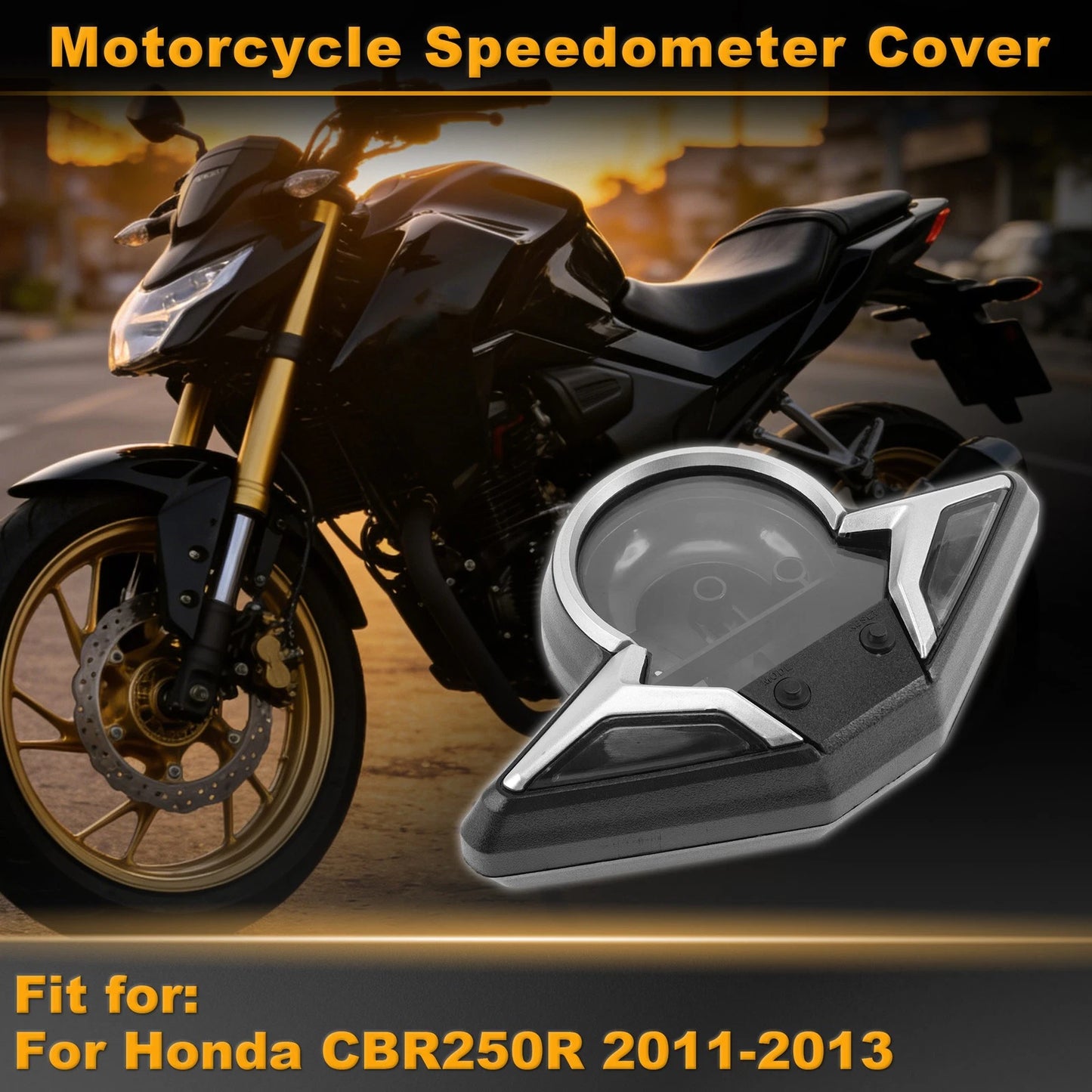 1Pc / Speedometer Gauge Cover for Honda CBR250R (2011–2013)