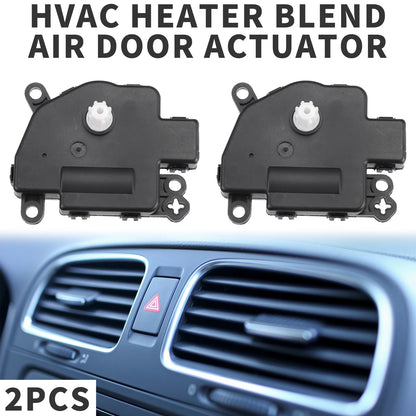 2 x HVAC Heater Blend Door Actuators for Ford Fiesta (2011-2019)